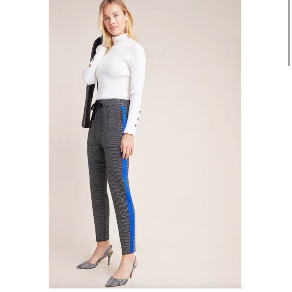 Anthropologie Sweater Knit Jogger Pants | XL PETITE - Picture 2 of 9